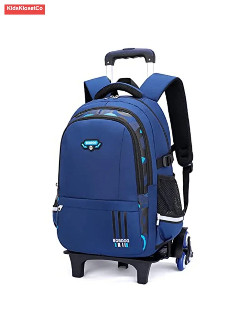 Rolling Backpack for Kids Elementary Middle School Students Wheeled Trolley